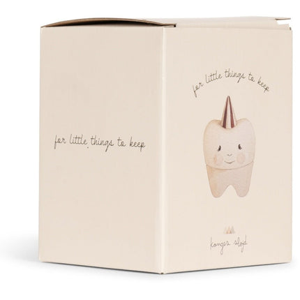 Konges Slojd Tandendoosje Off White 9Cm - Konges Slojd - Babywinkel - 5712982368669