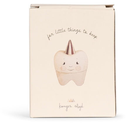 Konges Slojd Tandendoosje Off White 9Cm - Konges Slojd - Babywinkel - 5712982368669