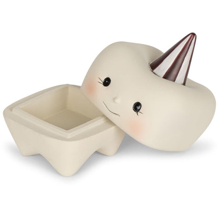 Konges Slojd Tandendoosje Off White 9Cm - Konges Slojd - Babywinkel - 5712982368669