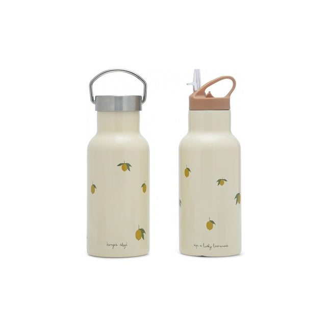 Konges Slojd Thermosfles Lemon 350ml - Konges Slojd - Babywinkel - 5715404005517