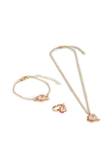 Konges Slojd Unicorn Sieradenset Gold - Babywinkel - 5715681042694