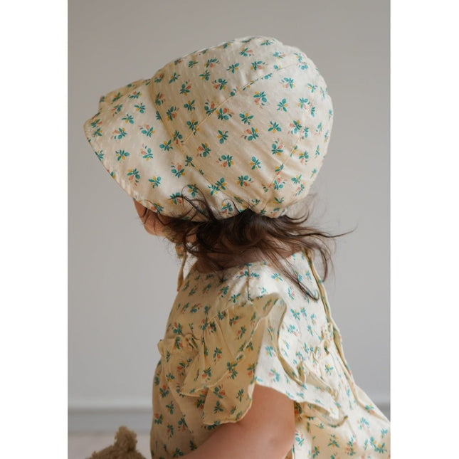 Konges Slojd Zonnehoedje Baby Cille Bonnet Fleur Color√© - Konges Slojd - Babywinkel - 5715404109499