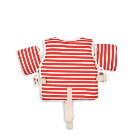 Konges Slojd Zwemvest Stripe Rouge 3-6 jaar koop je bij Babywinkel