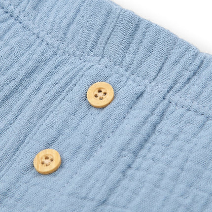 Korte broek blauw Stone Blue koop je bij Babywinkel