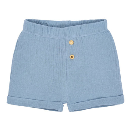 Korte broek blauw Stone Blue koop je bij Babywinkel