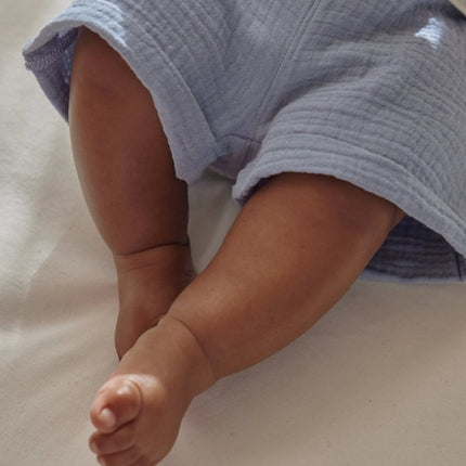 Korte broek blauw Stone Blue koop je bij Babywinkel