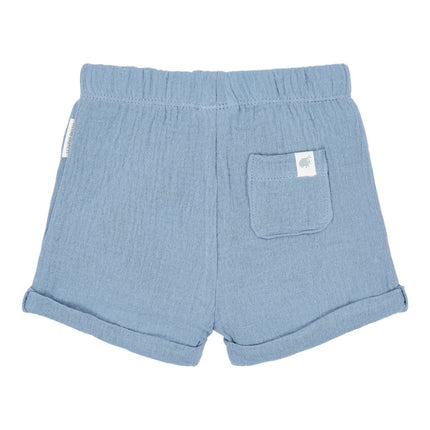 Korte broek blauw Stone Blue koop je bij Babywinkel