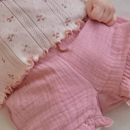Korte broek roze Pink Blush koop je bij Babywinkel