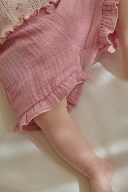 Korte broek roze Pink Blush koop je bij Babywinkel