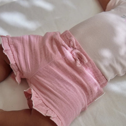 Korte broek roze Pink Blush koop je bij Babywinkel