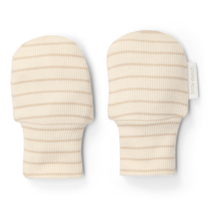 Krabwantjes Soft Beige Stripe - One Size - Babywinkel - 8721122583401