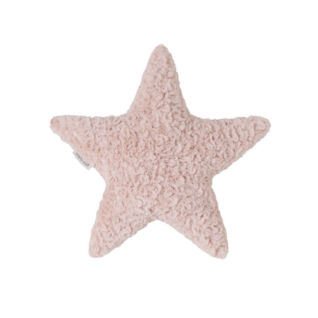 Kussen ster Snow oud roze - Babywinkel - 8721052104455