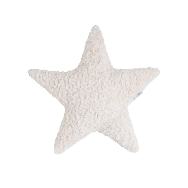 Kussen ster Snow wolwit - Babywinkel - 8721052104462