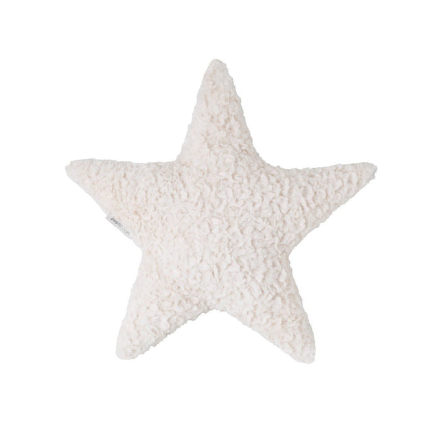 Kussen ster Snow wolwit - Babywinkel - 8721052104462