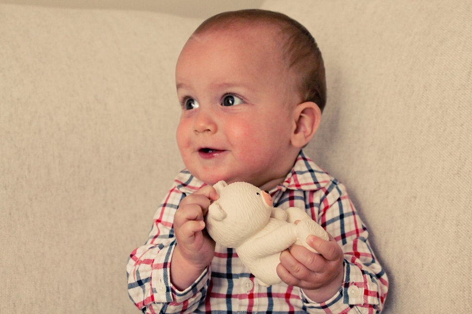 Lanco Rubberen Bijtspeeltje Beer koop je bij Babywinkel