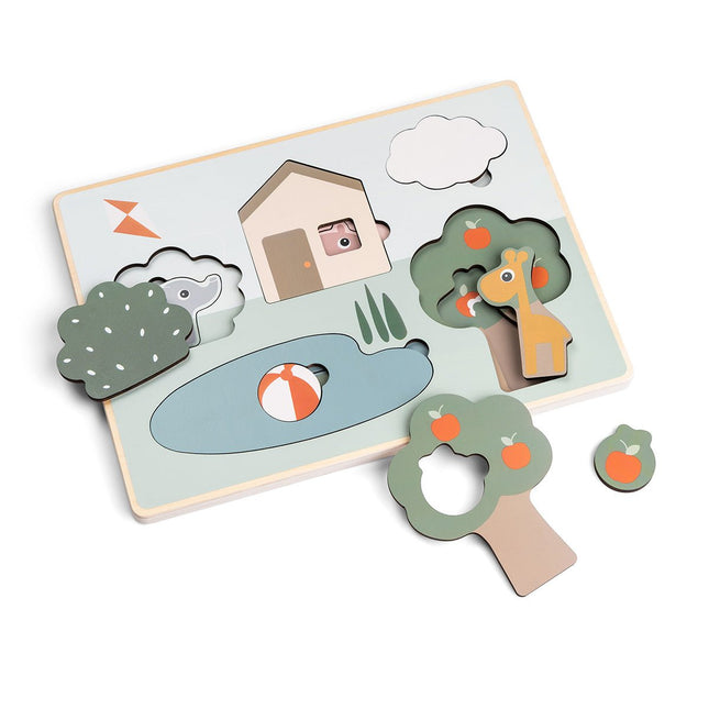 Layer puzzle Deer friends - Babywinkel - 5712643057567