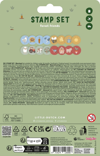 LD Stempelset Little Farm 12st koop je bij Babywinkel