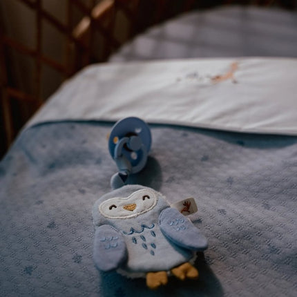 Ledikantdeken - Pure Denim Blue - Babywinkel - 8721122585689