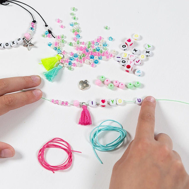 Letter Armbandjes Maken - Babywinkel - 8714274029781