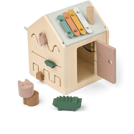 Liewood Activiteitenkubus Huis Van Hout koop je bij Babywinkel