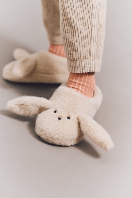 Liewood Aviaja Rabbit Slippers Mist koop je bij Babywinkel