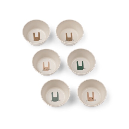 Liewood Baby Kom Cees 6 - Pack Bunny / Sandy - Liewood - Babywinkel - 5715493378783