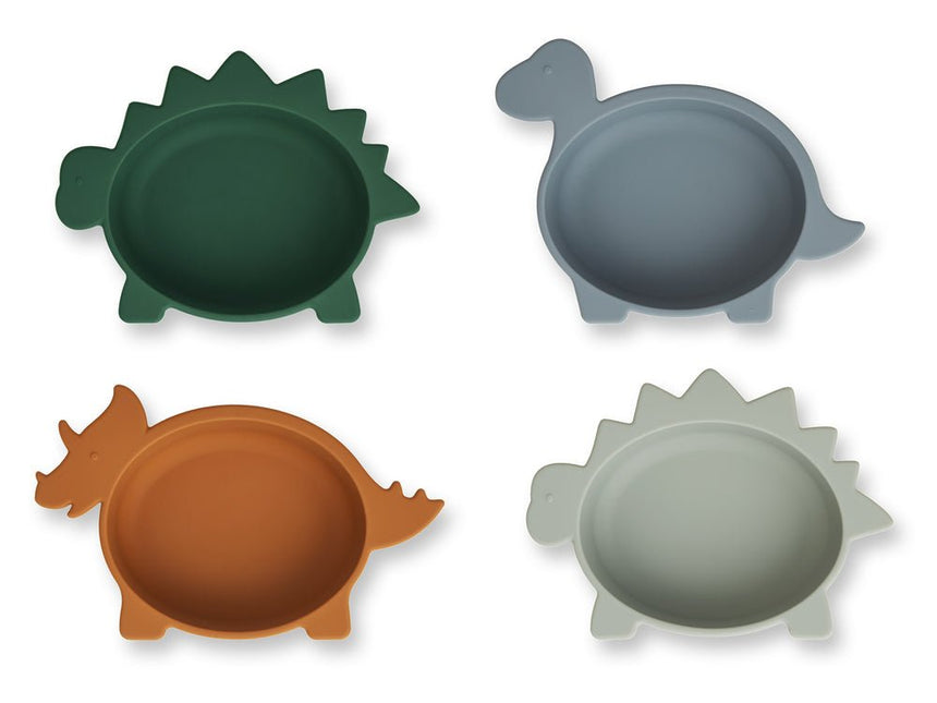 Liewood Baby Kom Iggy Dino Blue 4St koop je bij Babywinkel