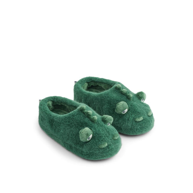 Liewood Babyslofjes Aviaja Crocodile Garden Green koop je bij Babywinkel