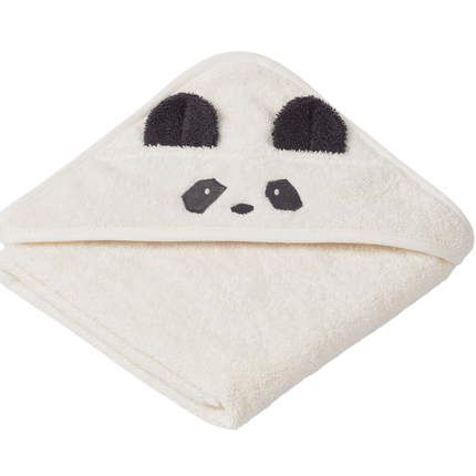Liewood Badcape Baby Albert Panda Creme De La Creme - Liewood - Babywinkel - 5713370969673