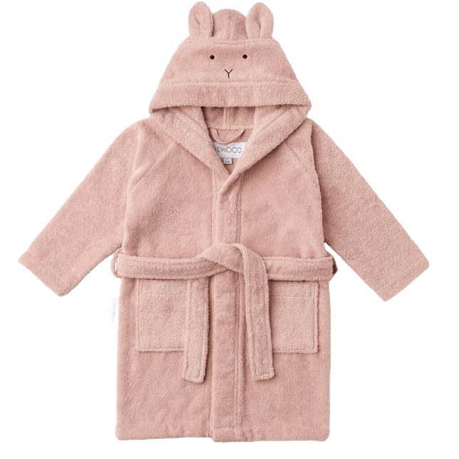 Liewood Badjas Baby Lily Rbbit Rose - Liewood - Babywinkel - 5713370011457