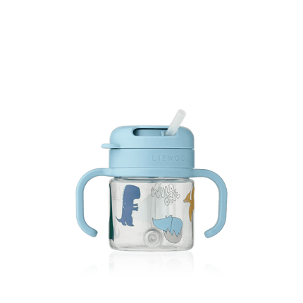 Liewood Drinkbeker Kai Tristan Dino Roar / Sandy koop je bij Babywinkel