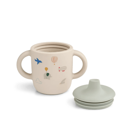 Liewood Drinkbeker Seil Sippy Flying / Sandy koop je bij Babywinkel