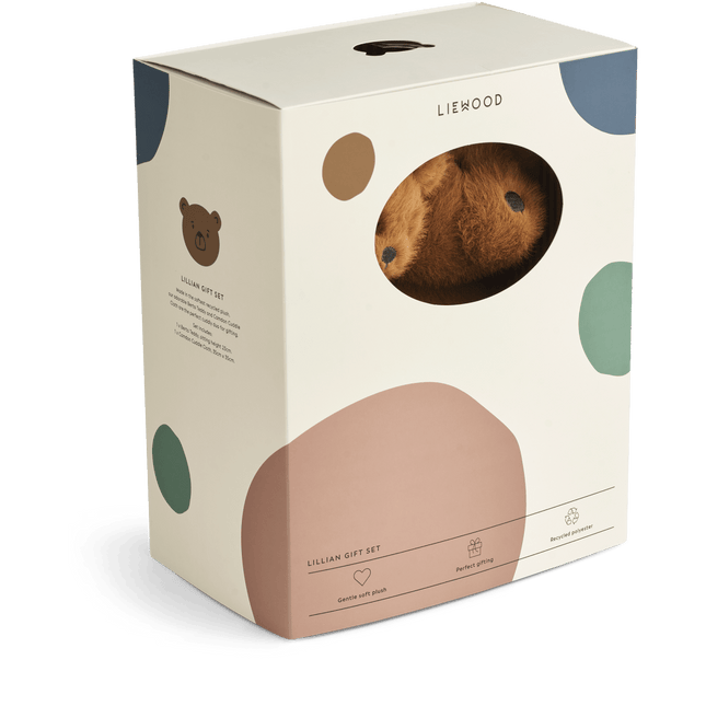 Liewood Giftbox Lillian Bear Golden Caramel - Liewood - Babywinkel - 5715493381943