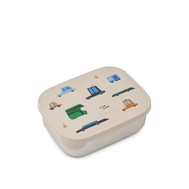 Liewood Lunchbox Arthur Cars / Sandy koop je bij Babywinkel