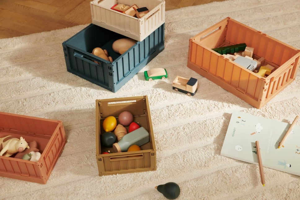 Liewood Opbergbakjes Weston Oat M 2St koop je bij Babywinkel