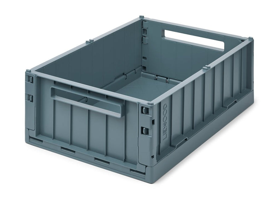 Liewood Opbergbakjes Weston Whale Blue L koop je bij Babywinkel