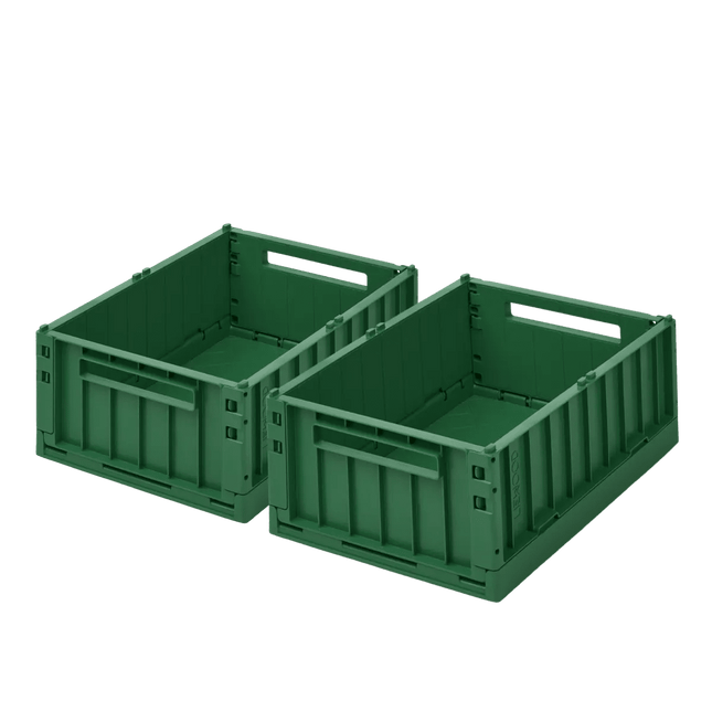Liewood Opbergkist Garden Green M 2St koop je bij Babywinkel