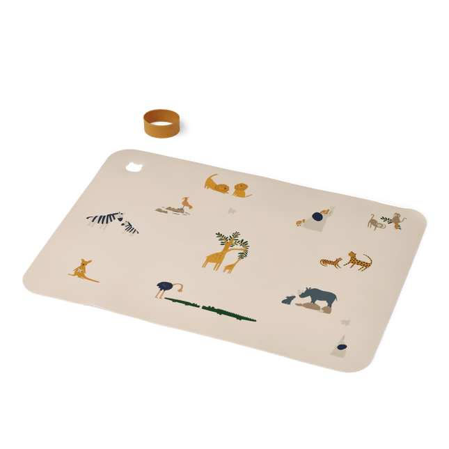 Liewood Placemat Jude All Together Sandy koop je bij Babywinkel