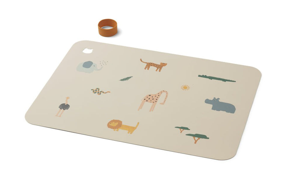 Liewood Placemat Jude Safari Sandy - Liewood - Babywinkel - 5713370752299