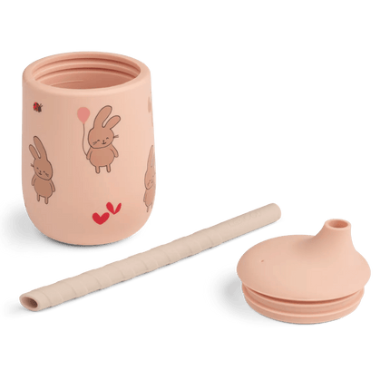 Liewood Rietjesbeker Wild Child / Rosey koop je bij Babywinkel