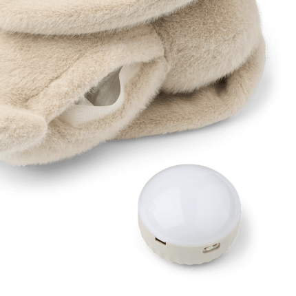 Liewood Rustgevende Knuffel Hattie Mist koop je bij Babywinkel