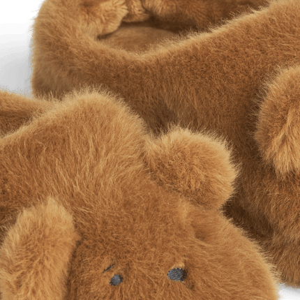 Liewood Slofjes Aviaja Golden caramel koop je bij Babywinkel