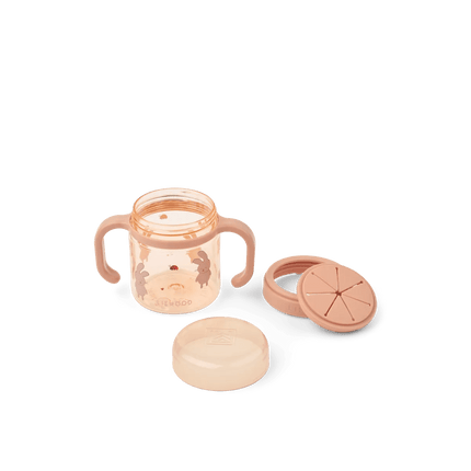 Liewood Snackbakje Enyo Tritan Wild Child / Rosey koop je bij Babywinkel