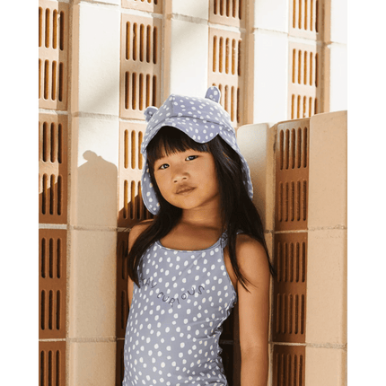 Liewood Zonnehoedje Baby Dot / Dusty Lavender koop je bij Babywinkel