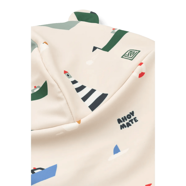 Liewood Zonnehoedje Baby Sailing / Sandy koop je bij Babywinkel