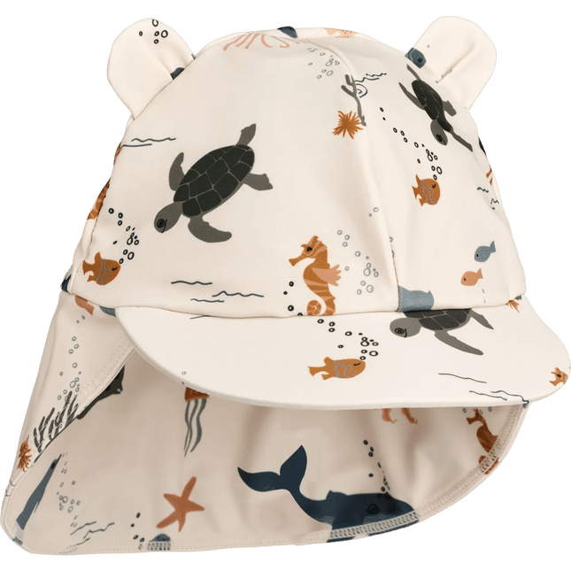 Liewood Zonnehoedje Baby Sea Creature / Sandy koop je bij Babywinkel
