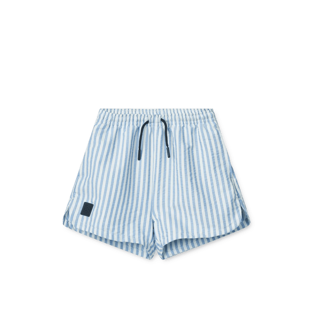 Liewood Zwembroek Kind Aiden Y/D Stripe Riverside / Creme De La Creme koop je bij Babywinkel