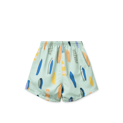 Liewood Zwembroek Kind Duke Boards / Light Peppermint koop je bij Babywinkel
