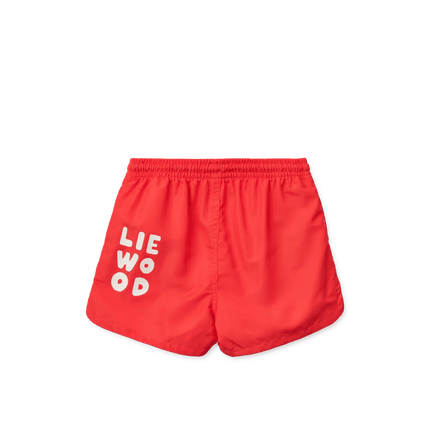 Liewood Zwempak Kind Aiden Printed Apple Red koop je bij Babywinkel