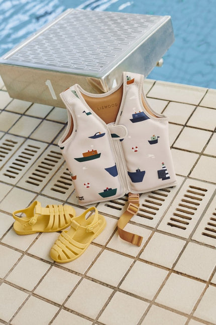 Liewood Zwemvest Dove Sailing Sandy koop je bij Babywinkel